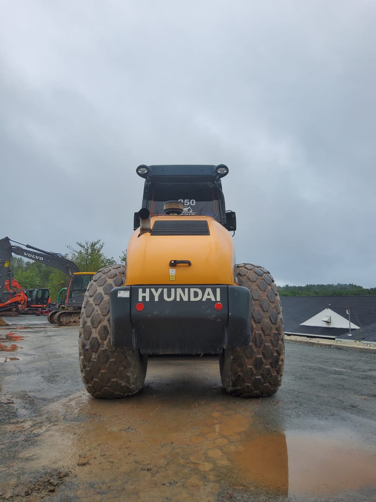 2021 Hyundai HR140C Single Drum Roller