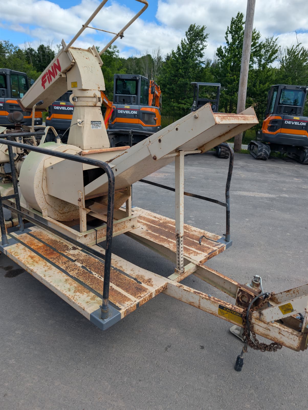 1991 Finn B70 Straw Blower