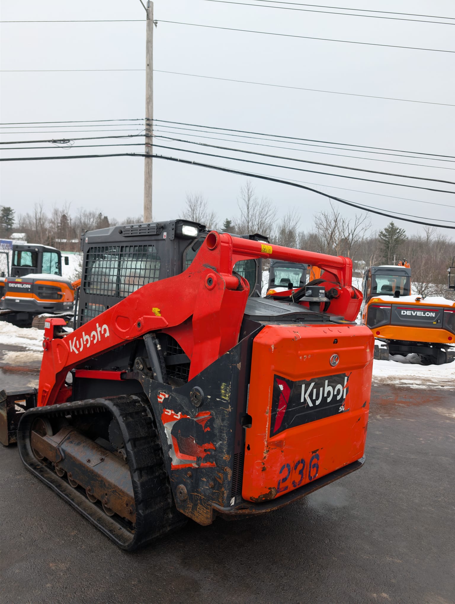 2023 Kubota SVL75-3HFWVCC Track Loader -Hours: 1,072