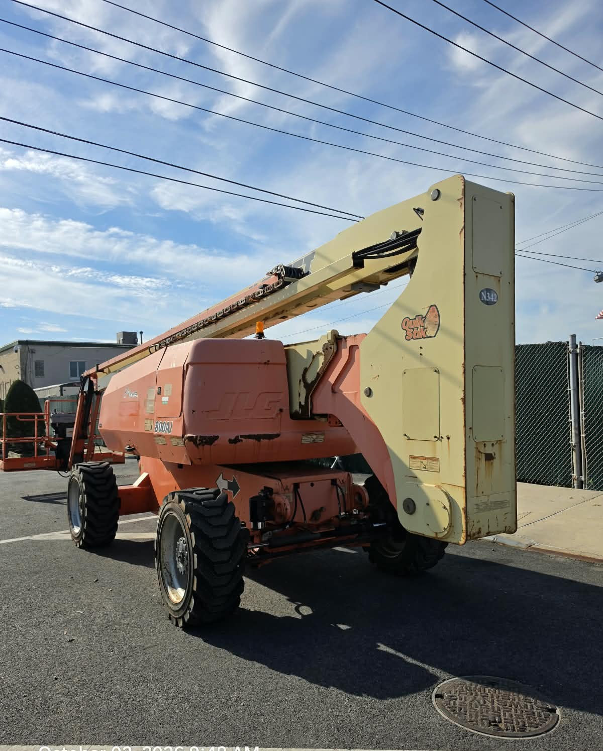 2014 JLG 800AJ Articulating Boom Lift