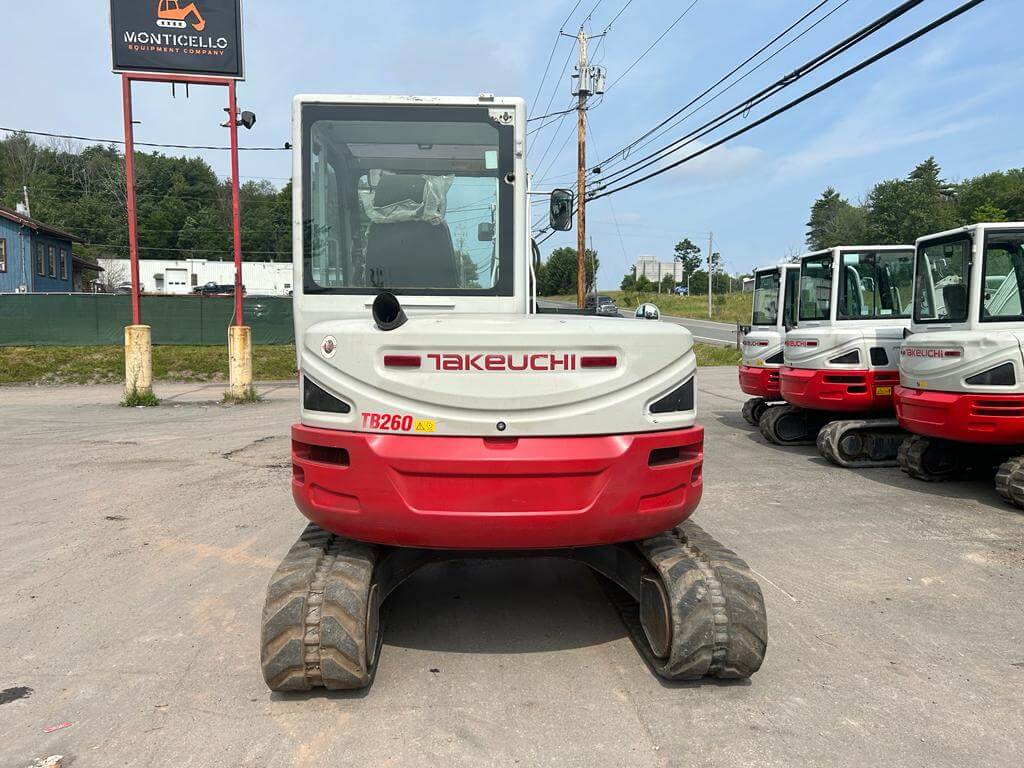 2018 Takeuchi TB260 Mini Excavator