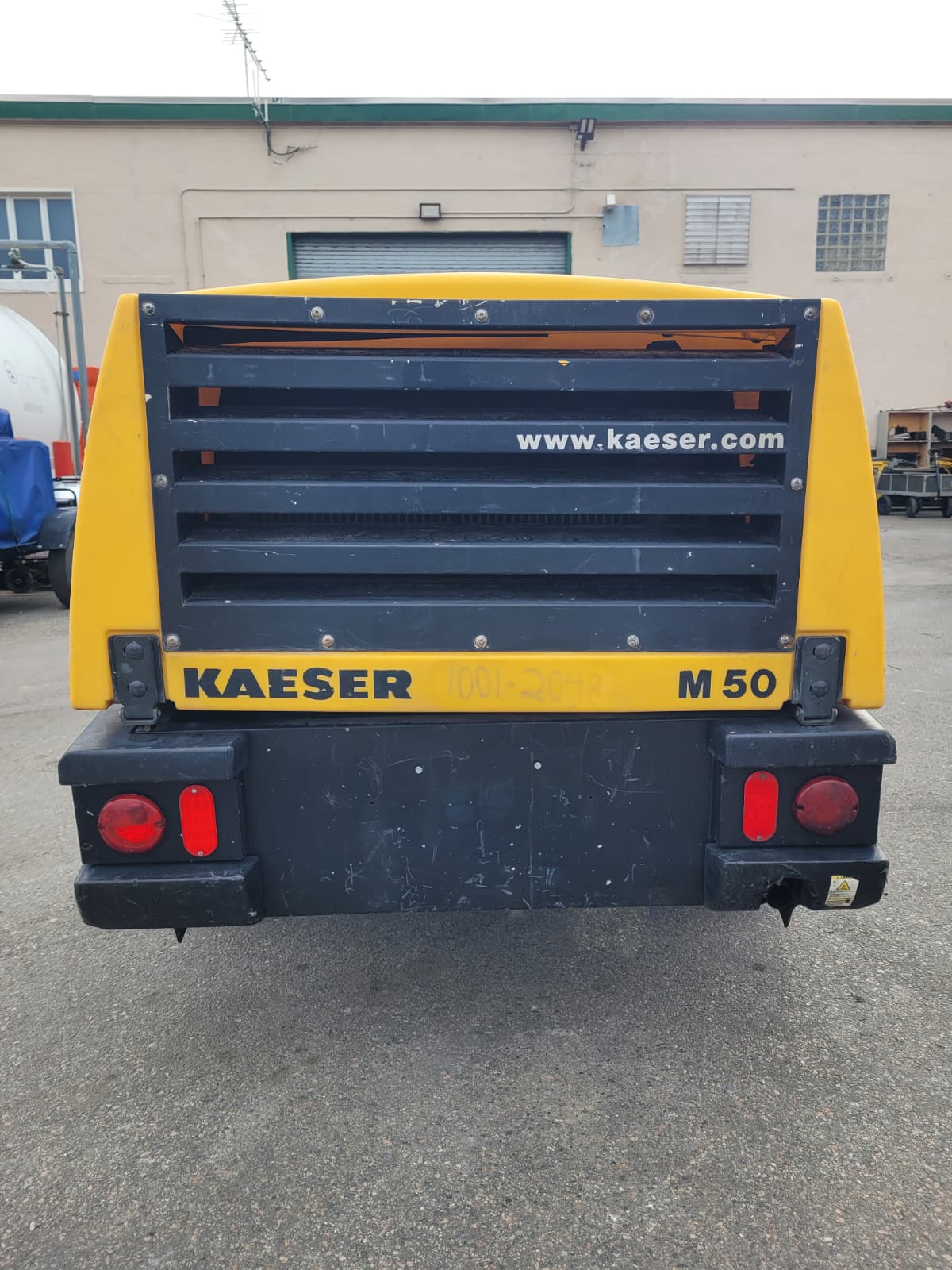 2017 Kaeser M50 Towable Air Compressor