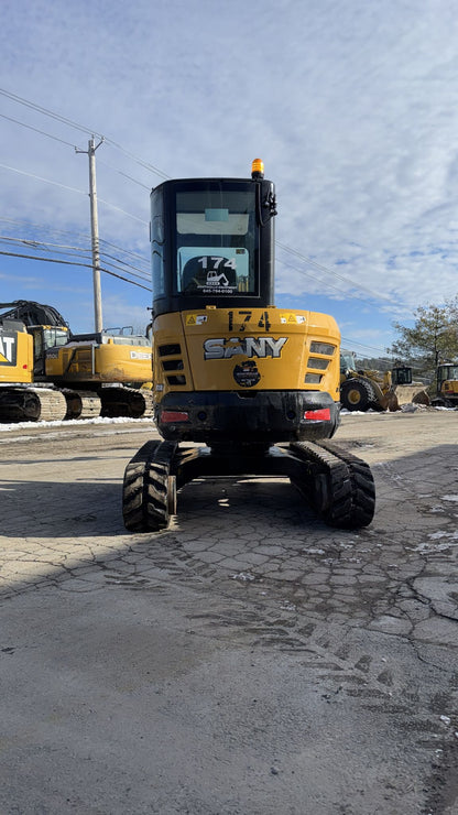 2023 Sany SY35U Mini Excavator-Hours: 739