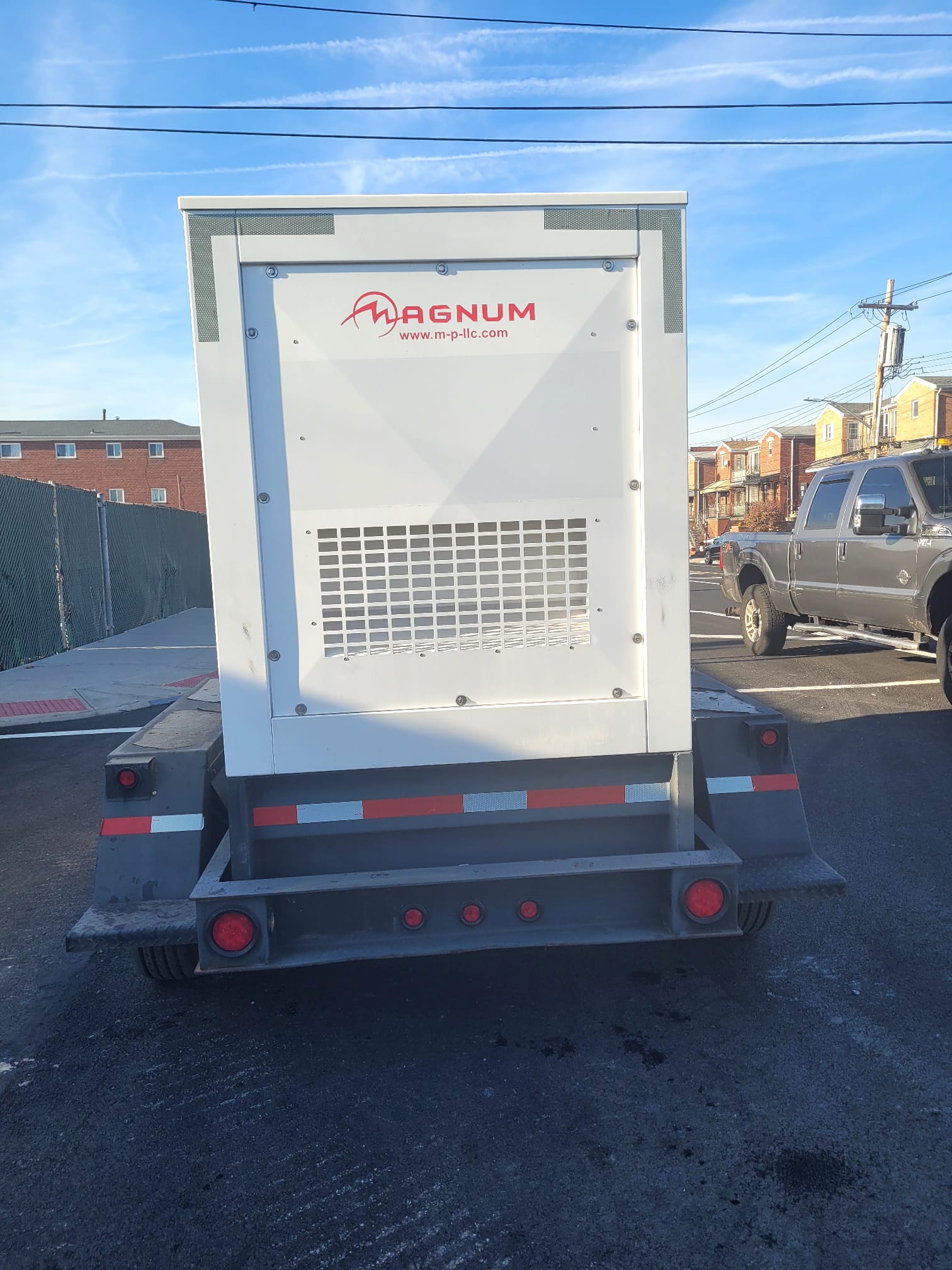 2012 Magnum MMG175 Towable Generator-Hours: 2,565