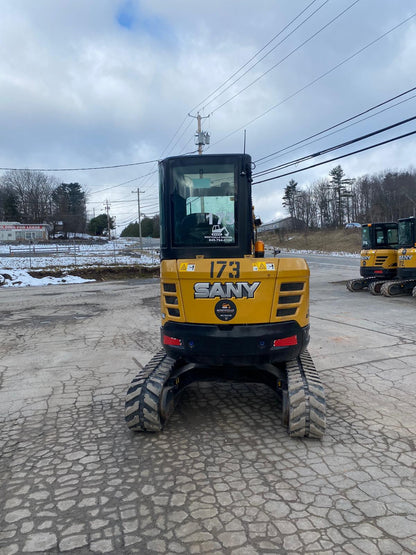 2023 Sany SY35U Mini Excavator-Hours:634