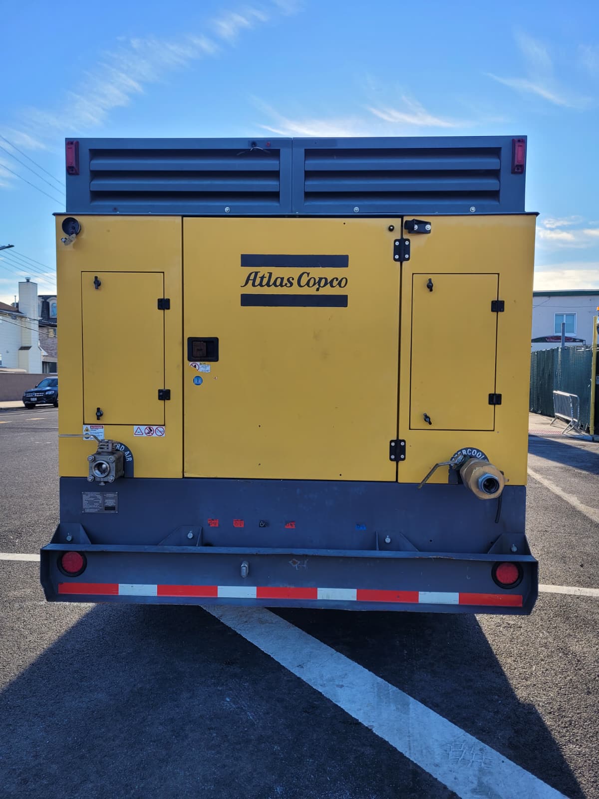 2017 Atlas Copco XRVS1550 CD7 Towable Air Compressor