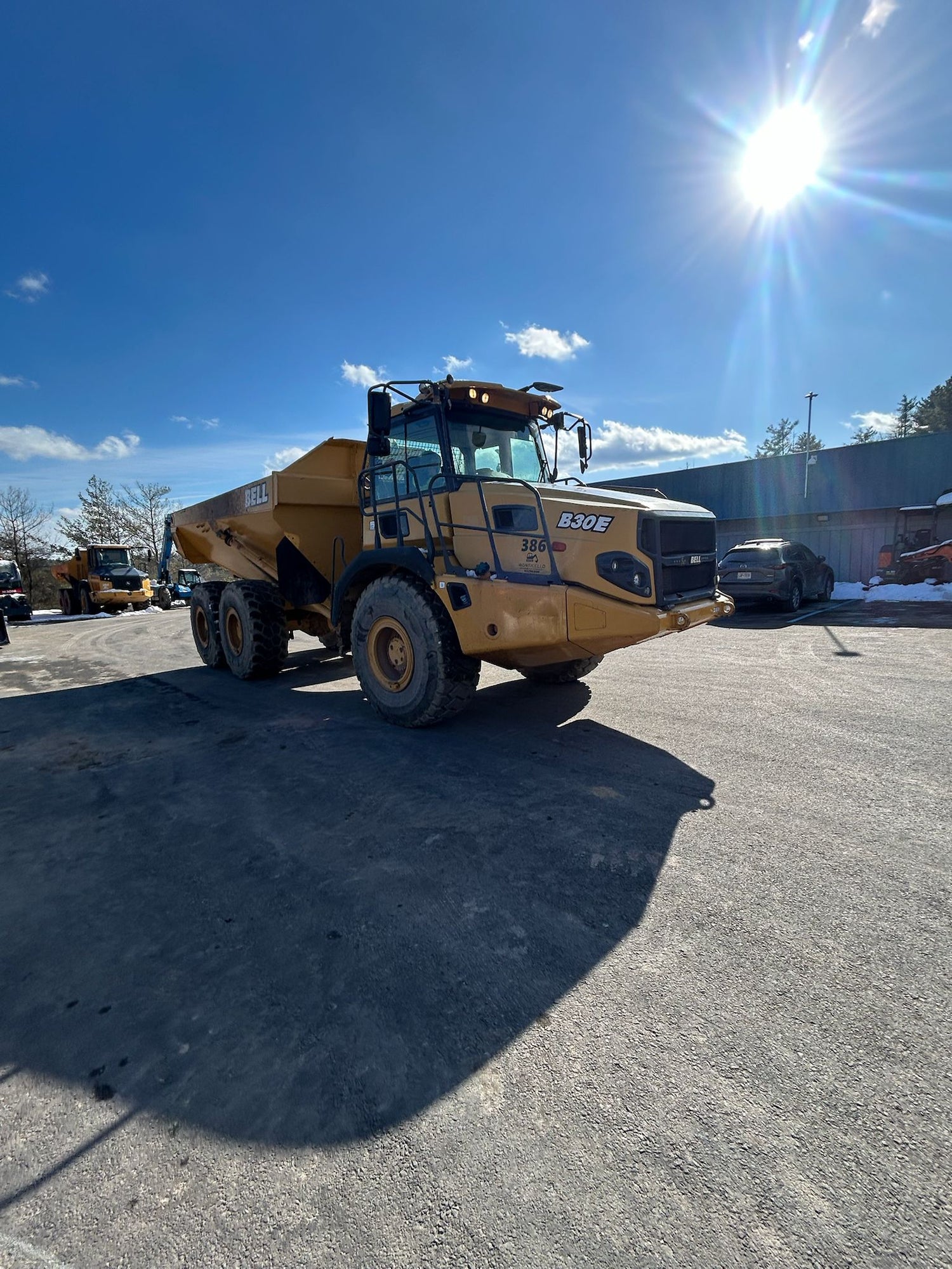 2015 Bell B30E Articulated Haul Truck