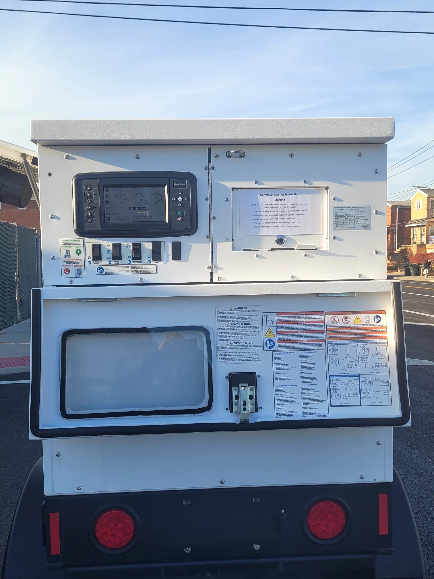 2019 Generac MMG55DF4 Towable Generator