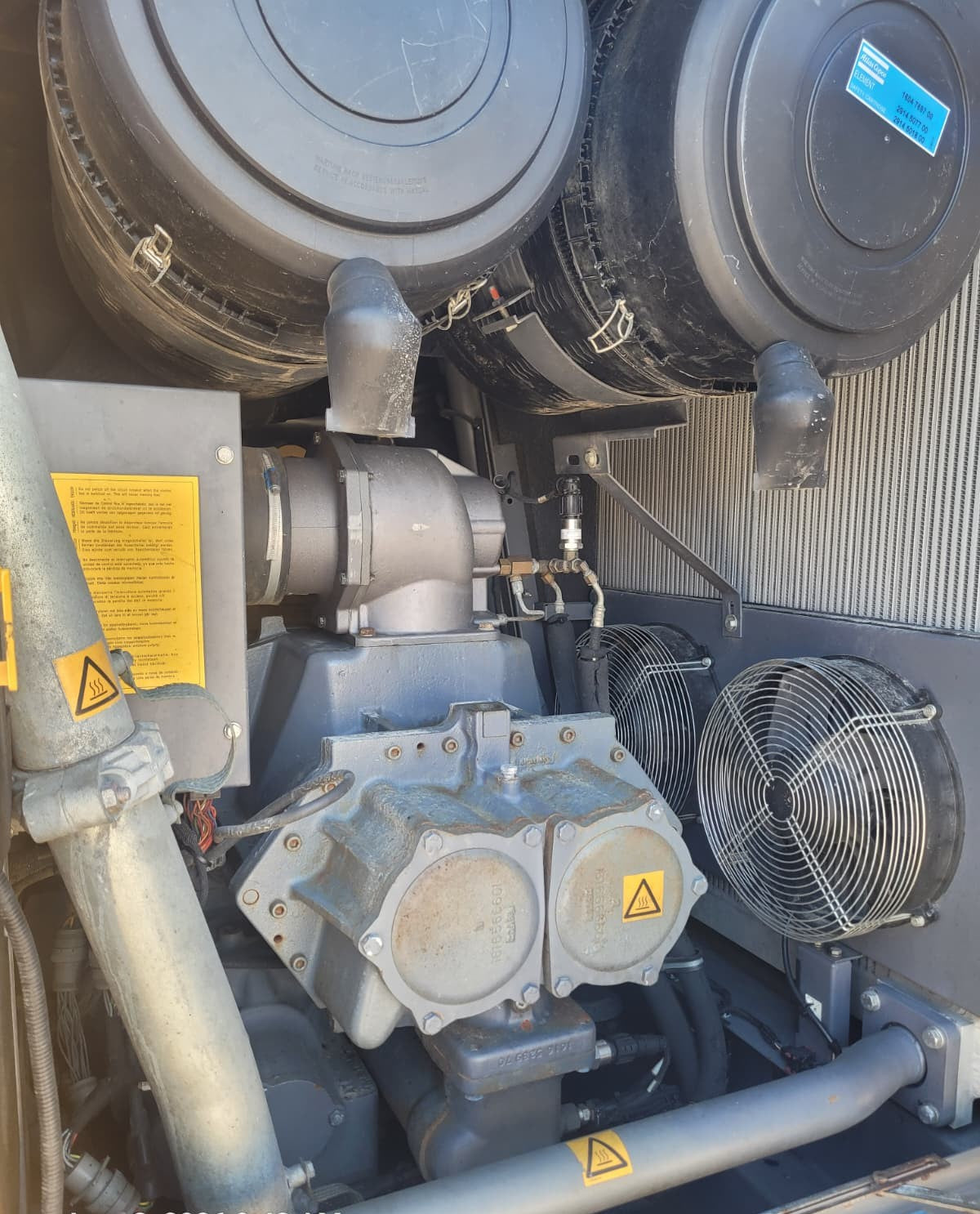 2012 Atlas Copco XRVS1000CD6 Air Compressor