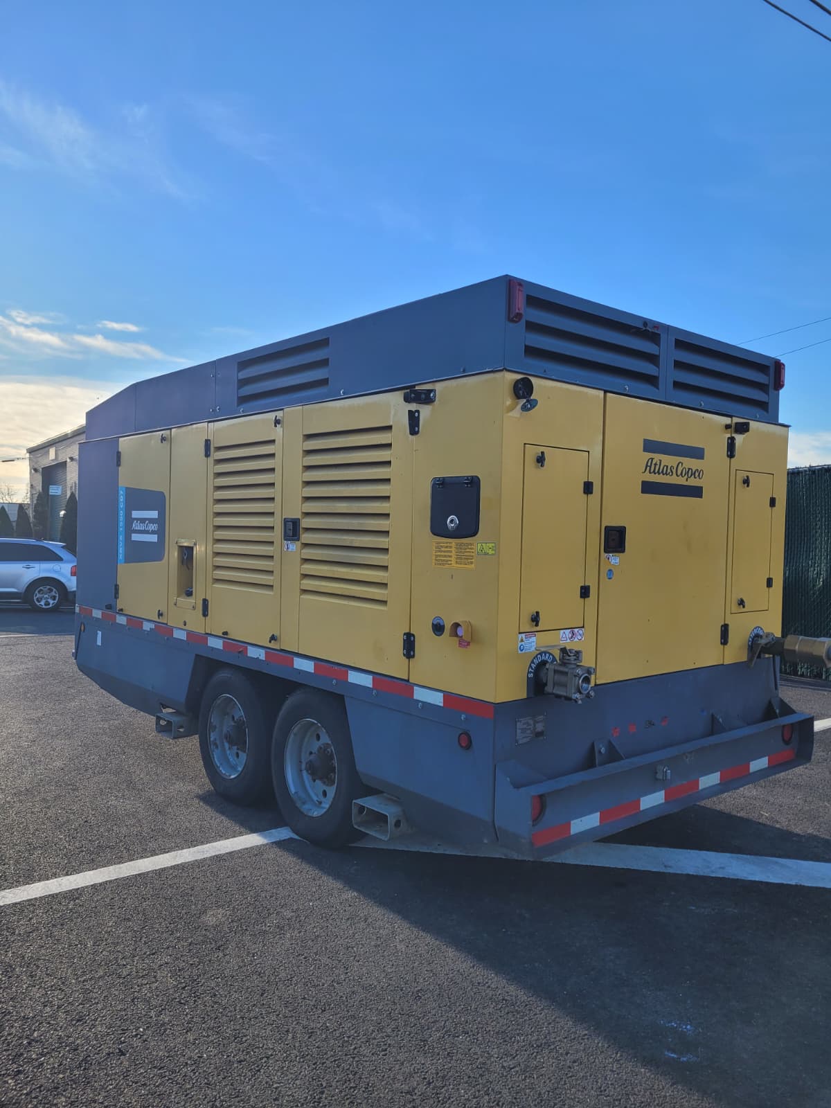 2017 Atlas Copco XRVS1550 CD7 Towable Air Compressor