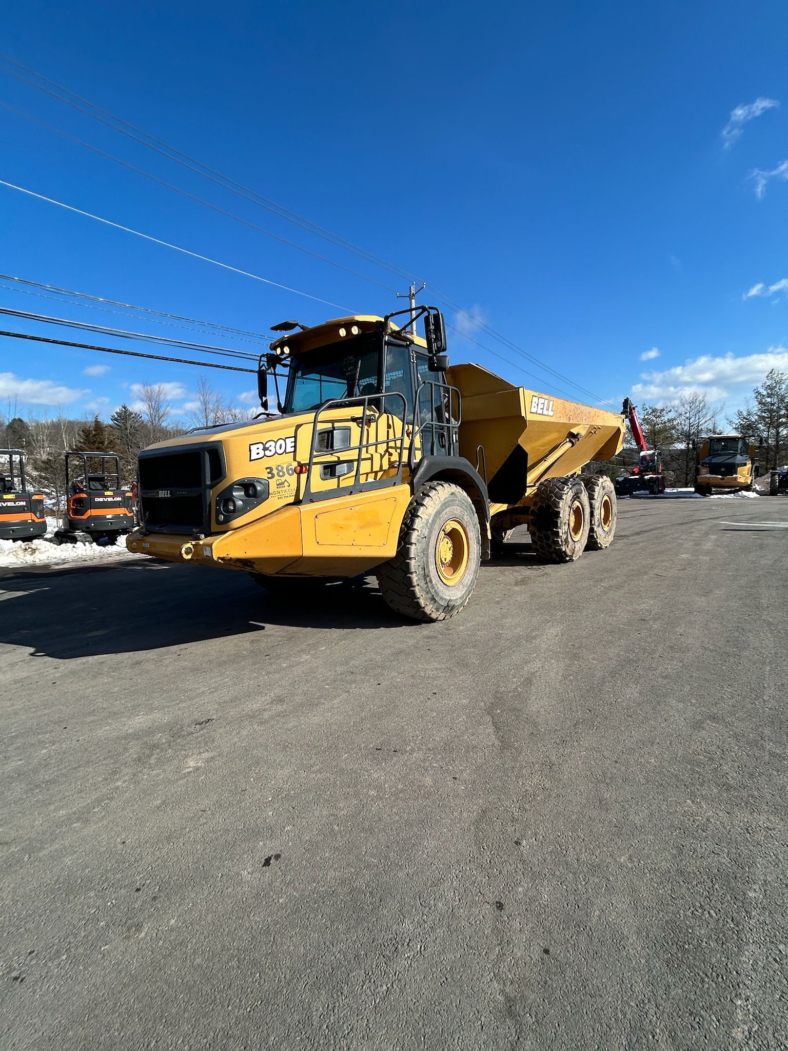 2015 Bell B30E Articulated Haul Truck