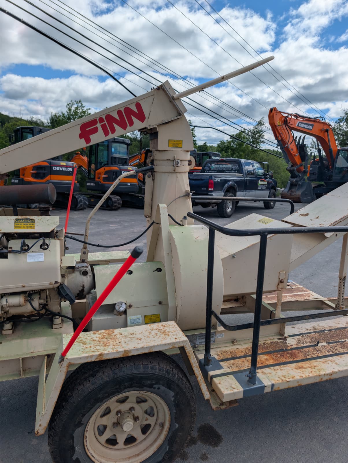 1991 Finn B70 Straw Blower