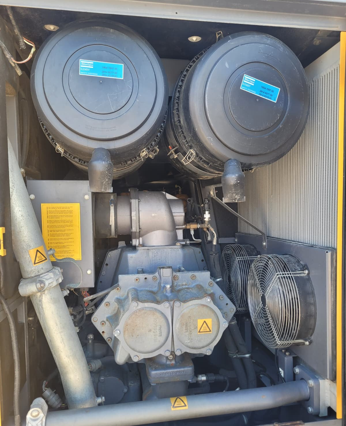 2012 Atlas Copco XRVS1000CD6 Air Compressor