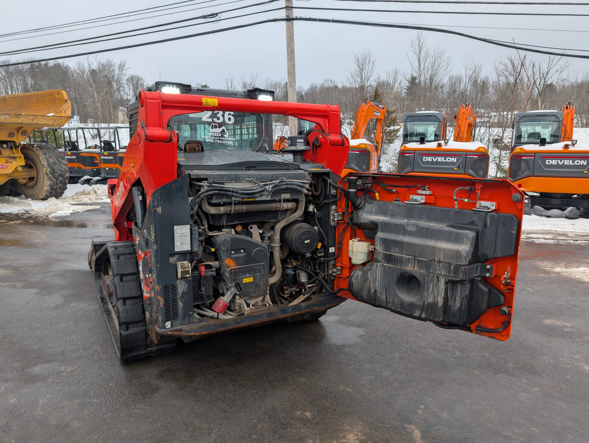 2023 Kubota SVL75-3HFWVCC Track Loader -Hours: 1,072