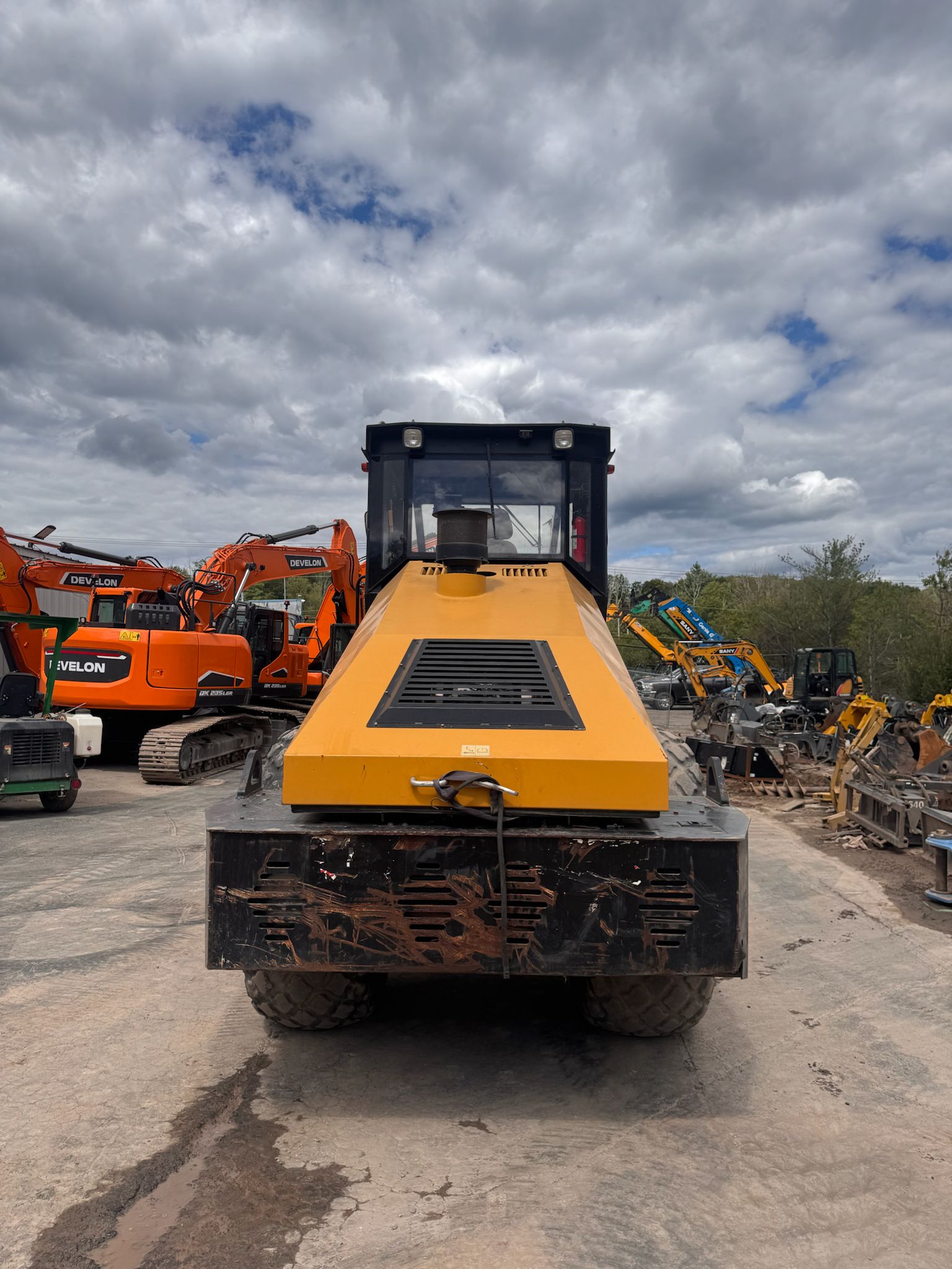 2022 Sany SSR120C-8 Single Drum Roller-Padfoot