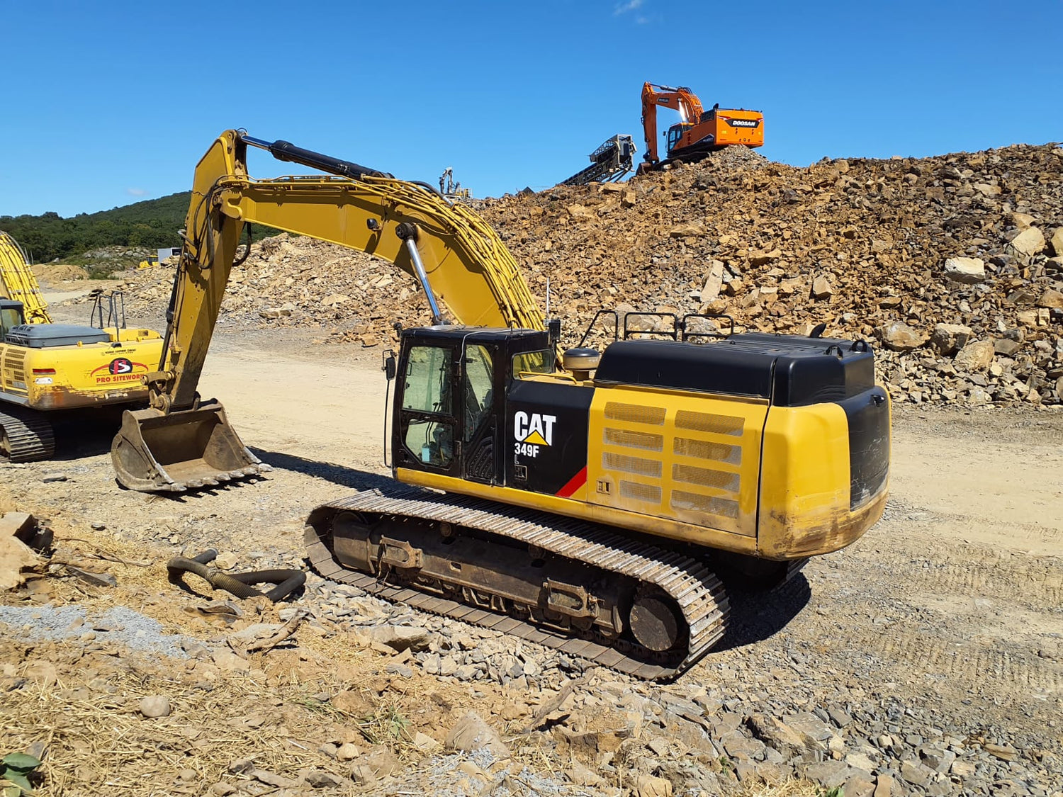 2018 Caterpillar 349FL Hydraulic Excavator