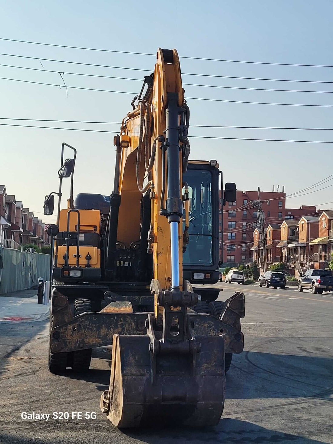 2017 Hyundai HW140 Wheeled Excavator-Hours: 4,970