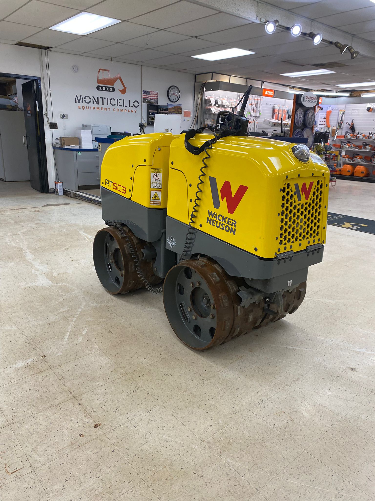 2023 Wacker Neuson RTLx-SC3 Trench Roller