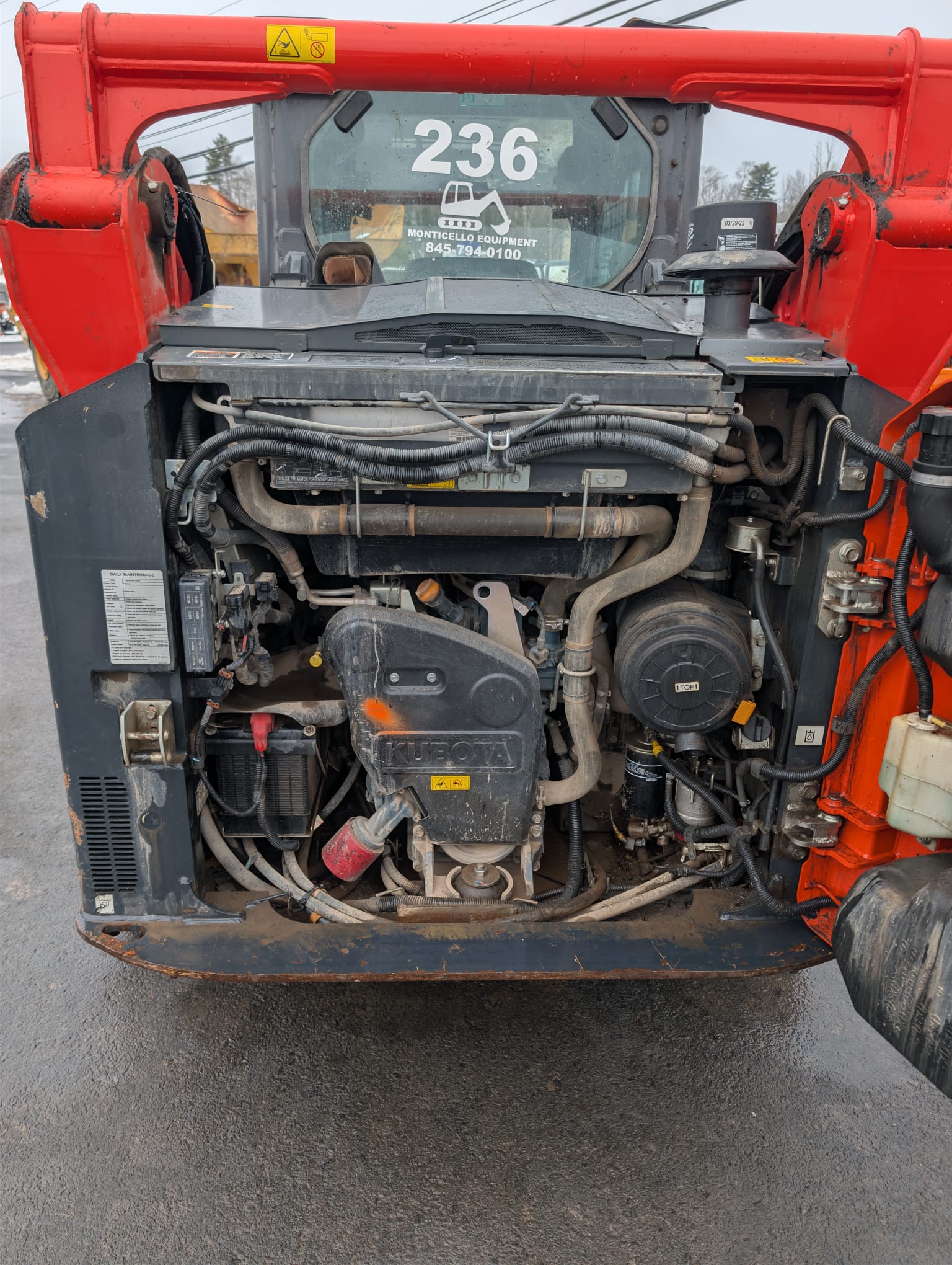 2023 Kubota SVL75-3HFWVCC Track Loader -Hours: 1,072