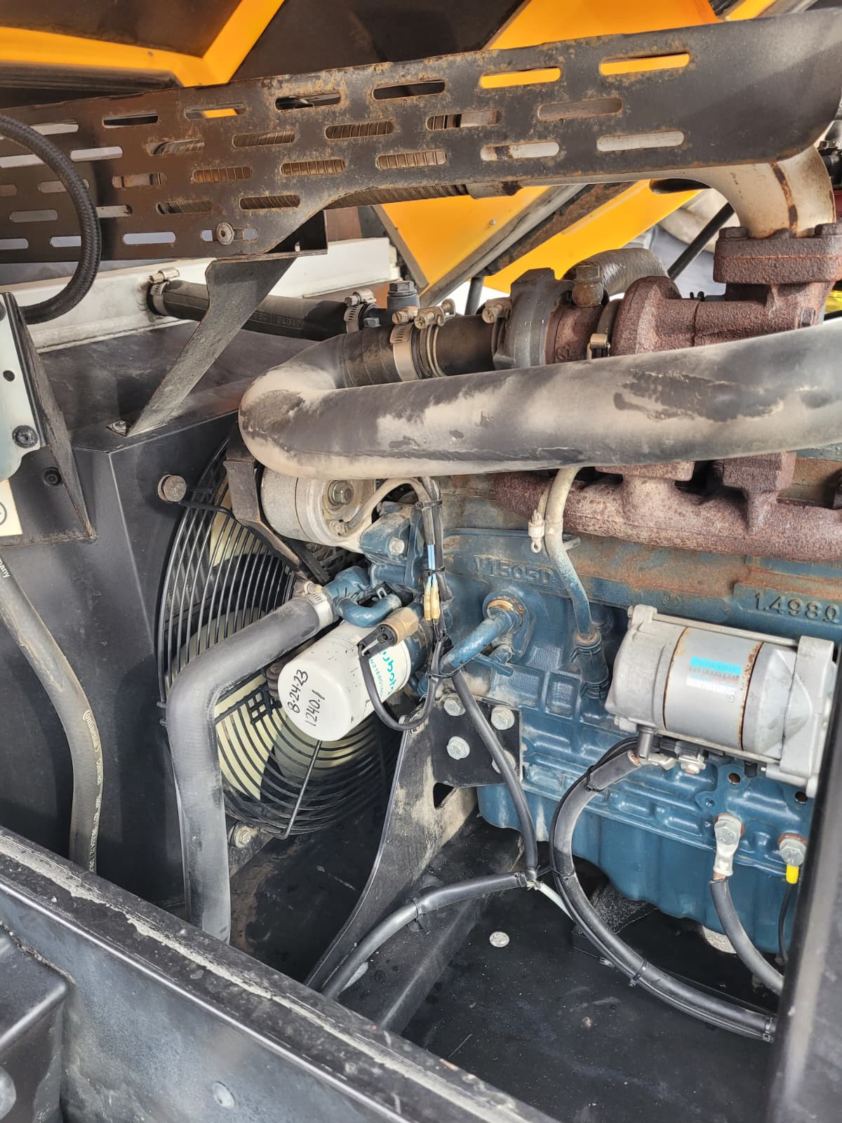 2017 Kaeser M50 Towable Air Compressor