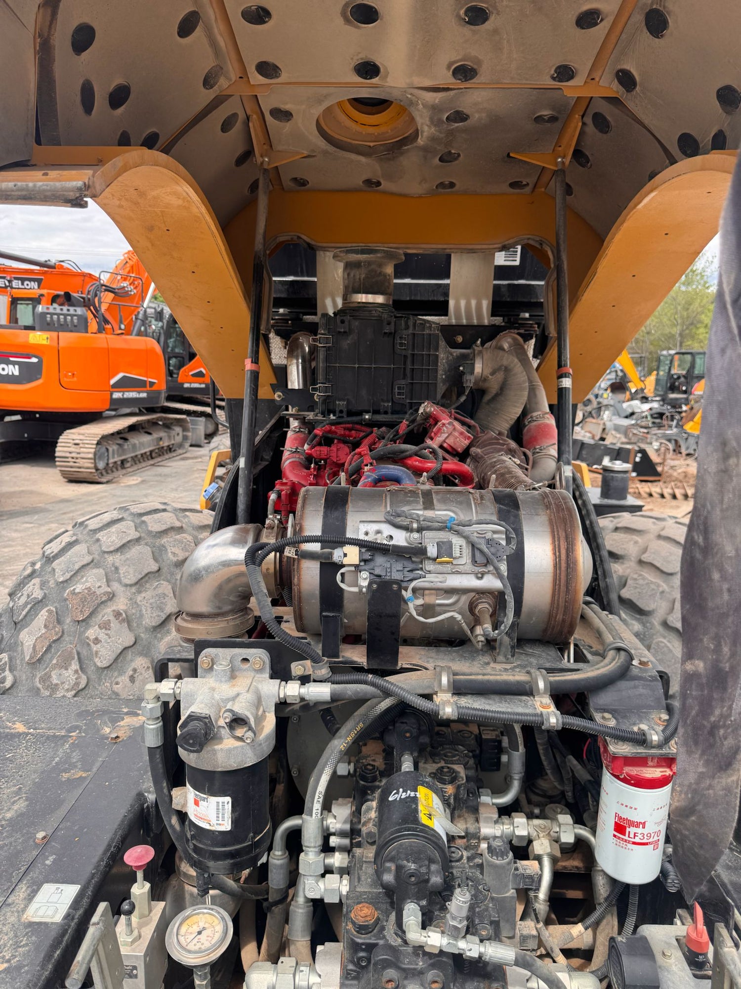 2022 Sany SSR120C-8 Single Drum Roller-Padfoot