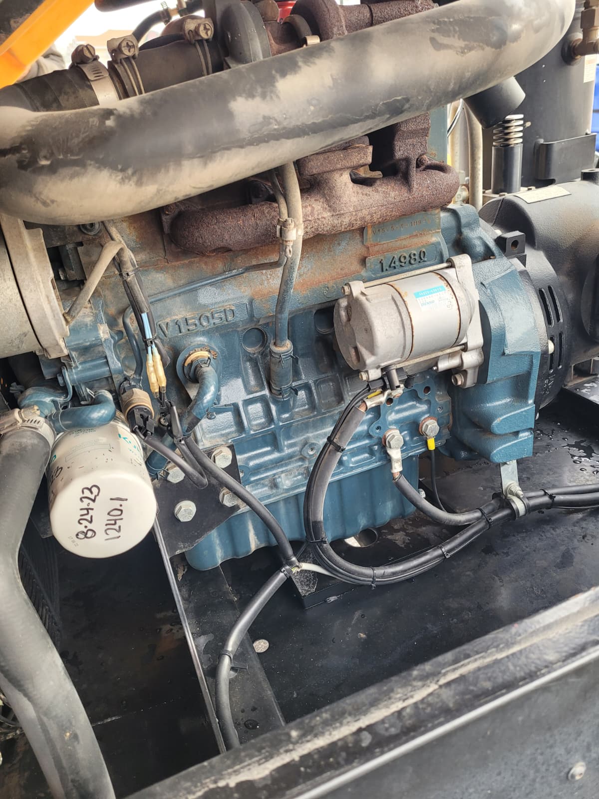 2017 Kaeser M50 Towable Air Compressor