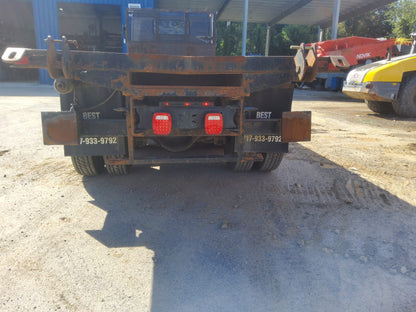 2004 Volvo VHD Flatbed with Princeton PB50 Truck Mounted Forklift