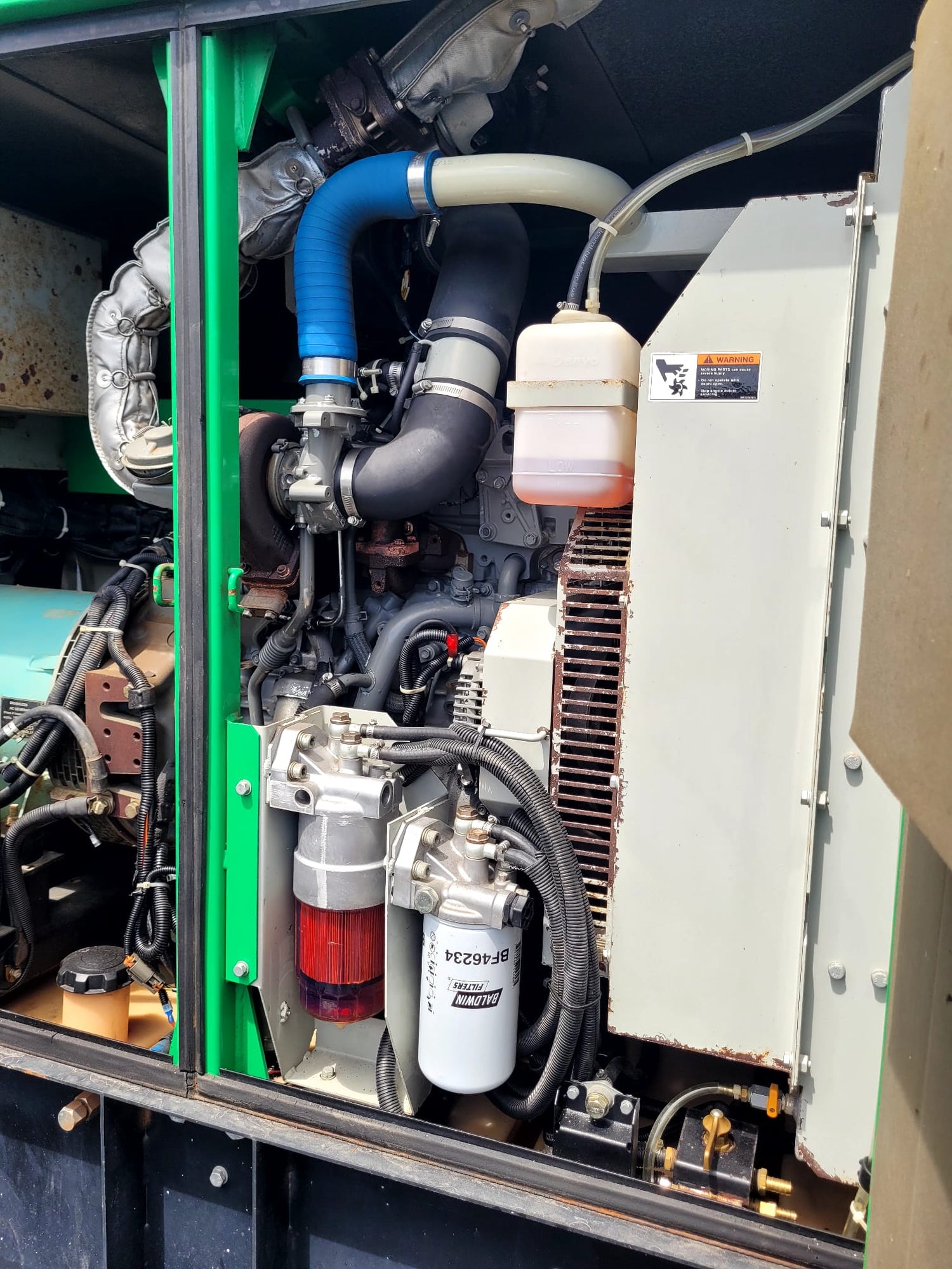 2016 MQ Whisperwatt DCA70SSIU4F Towable Generator-70kva