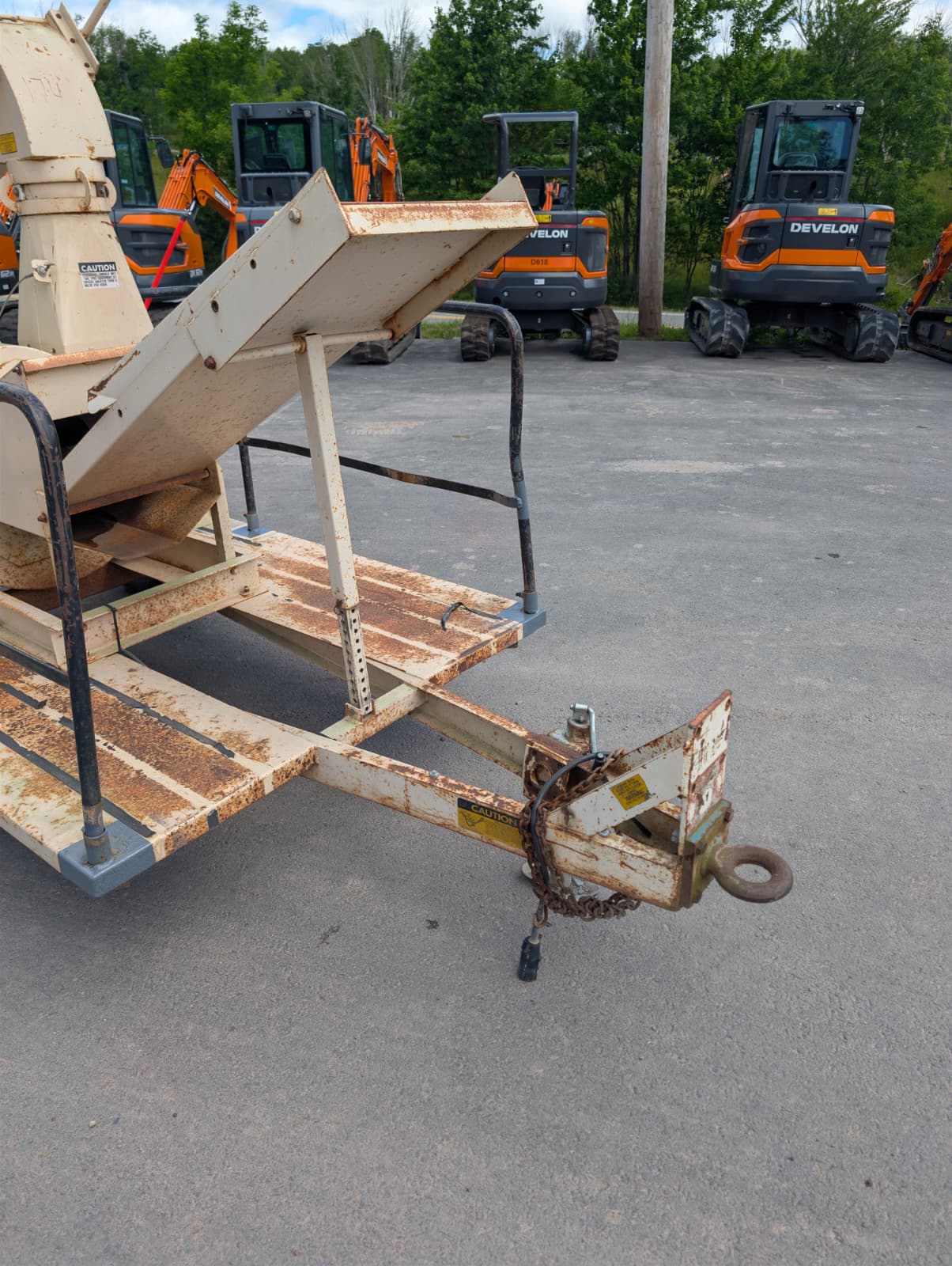1991 Finn B70 Straw Blower