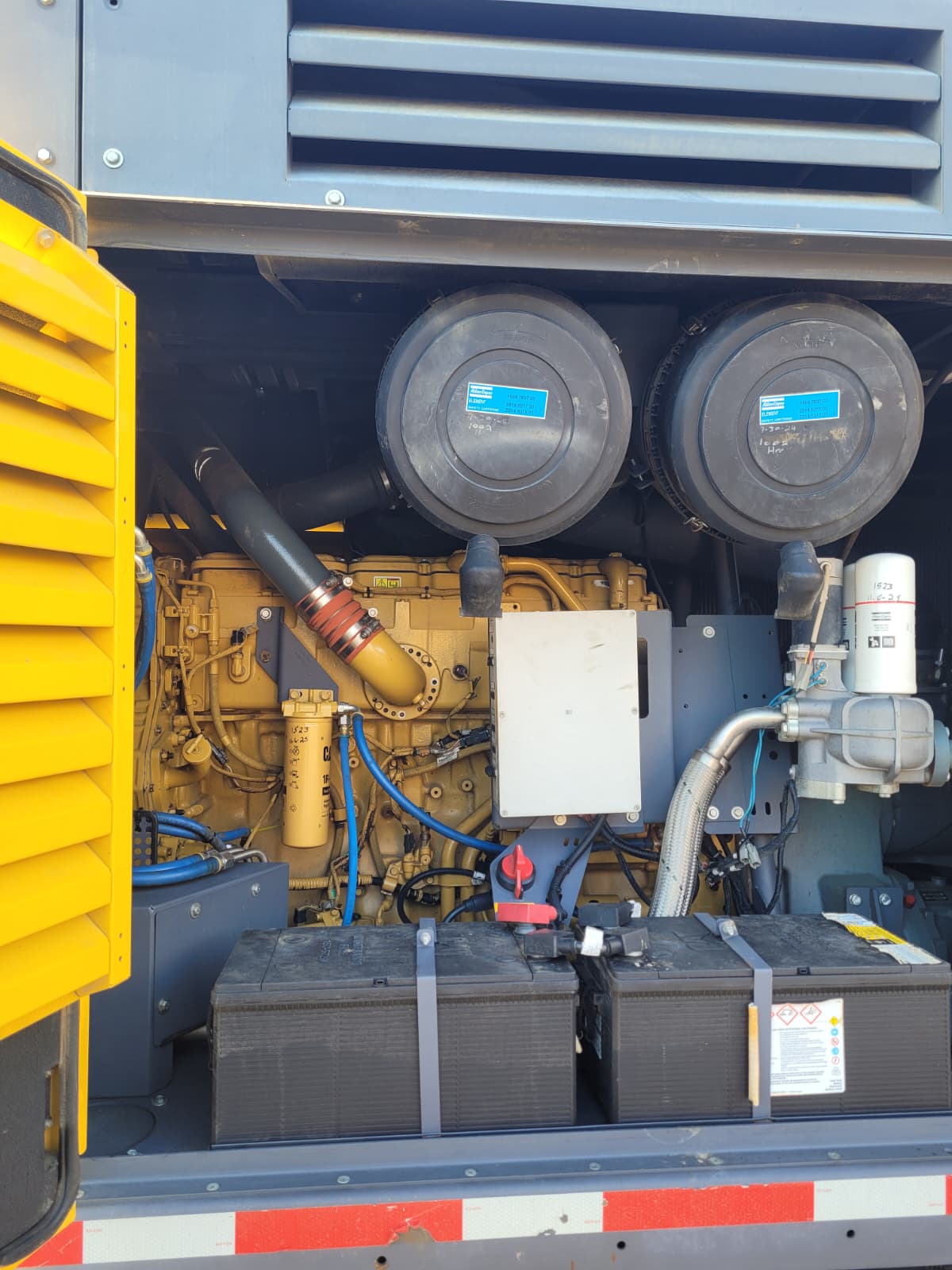2017 Atlas Copco XRVS1550 CD7 Towable Air Compressor