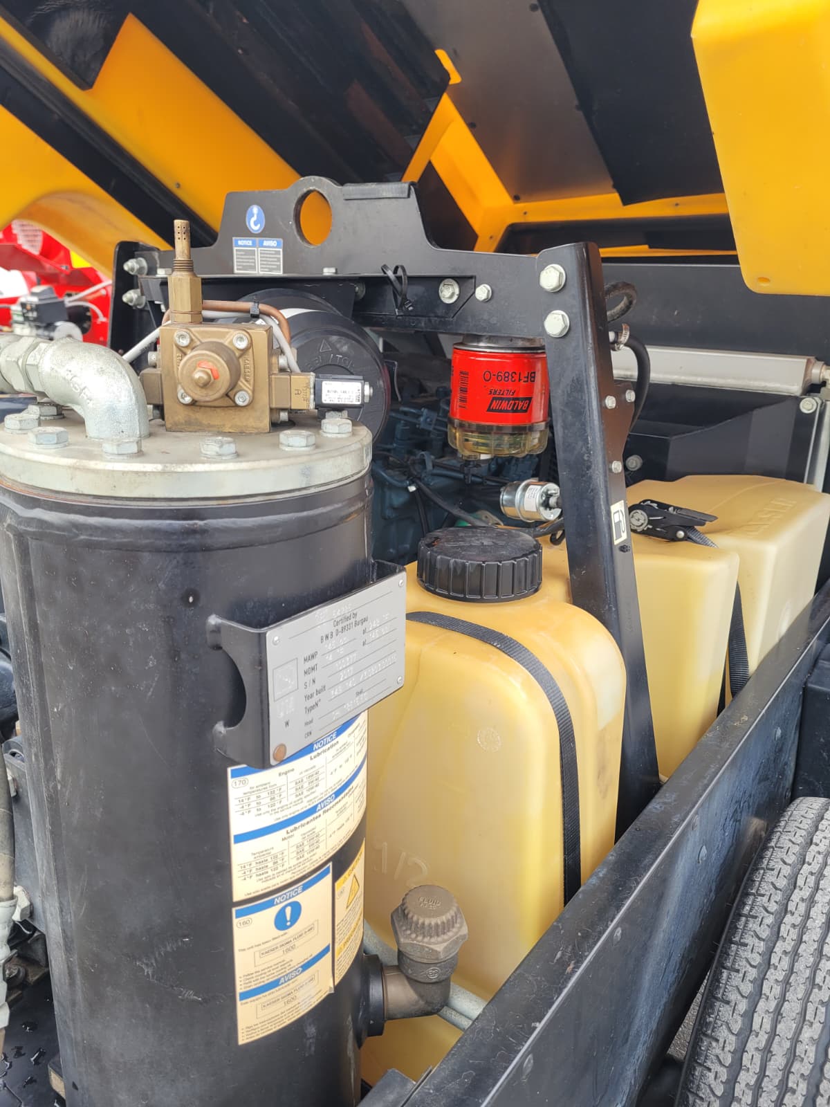 2017 Kaeser M50 Towable Air Compressor