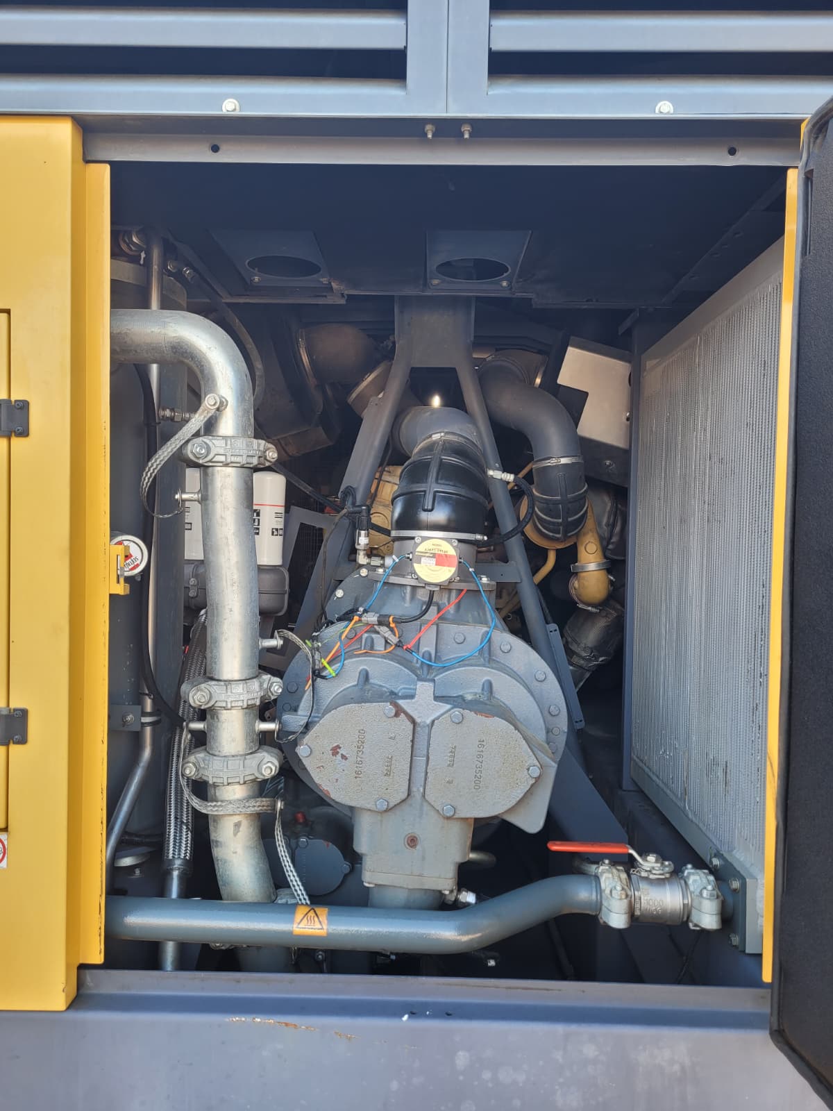 2017 Atlas Copco XRVS1550 CD7 Towable Air Compressor