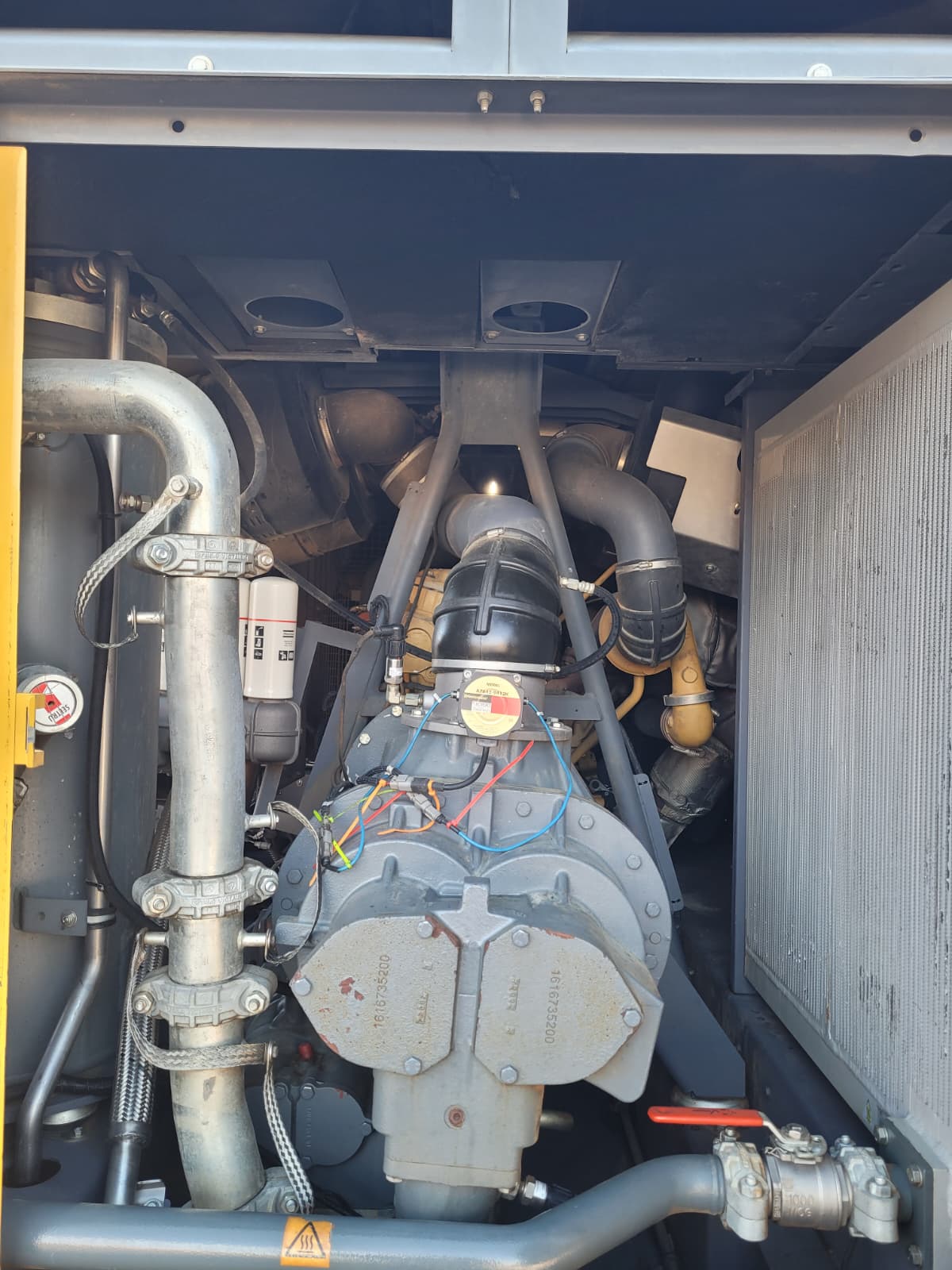 2017 Atlas Copco XRVS1550 CD7 Towable Air Compressor