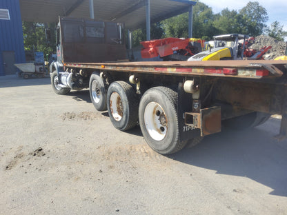 2004 Volvo VHD Flatbed with Princeton PB50 Truck Mounted Forklift