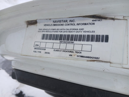 2016 International Durastar 4300 Mechanic Service/Utility Truck with Crane