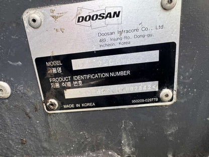 2021 Doosan DX140LCR-5 Excavator