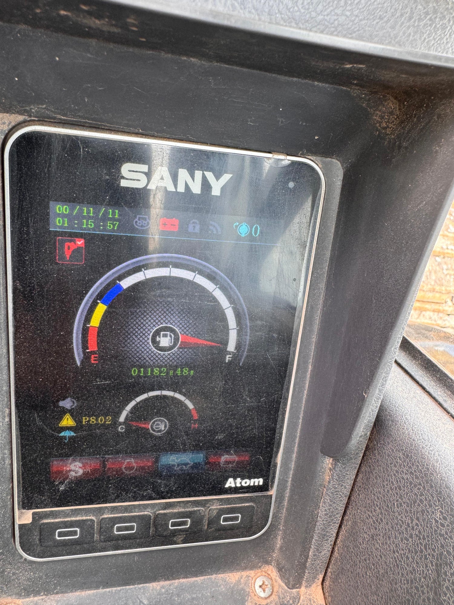 2023 Sany SY35U Mini Excavator-Hours: 1182