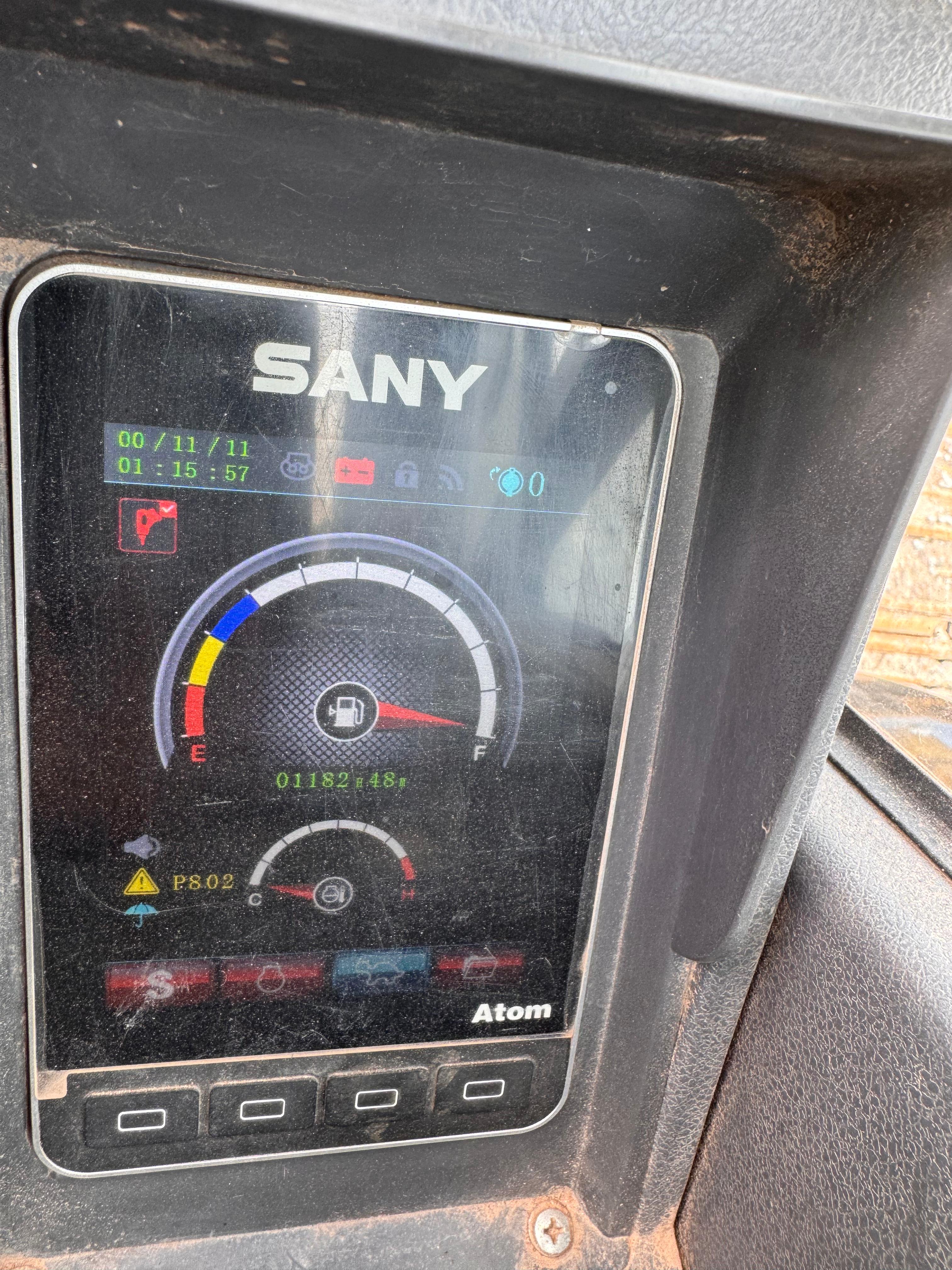 2023 Sany SY35U Mini Excavator-Hours: 1182