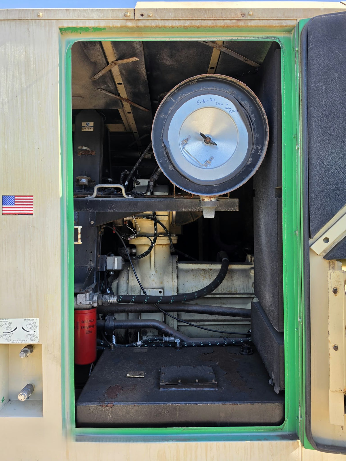 2014 Doosan HP1600IQ Towable Air Compressor