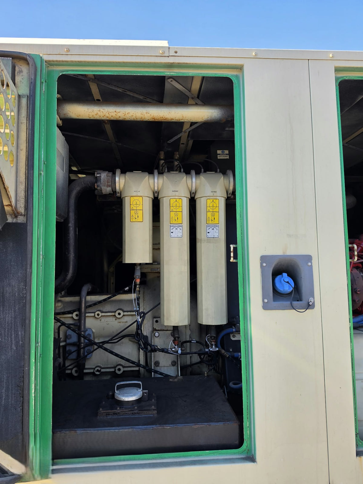 2014 Doosan HP1600IQ Towable Air Compressor
