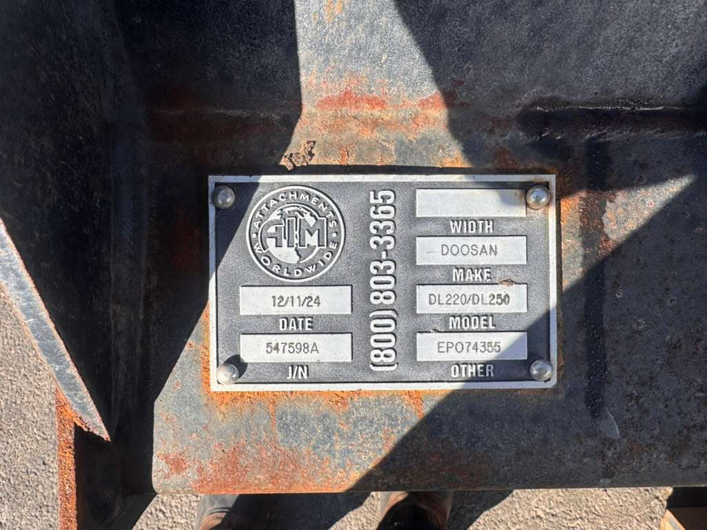 2024 Develon DL250-7 Wheel Loader