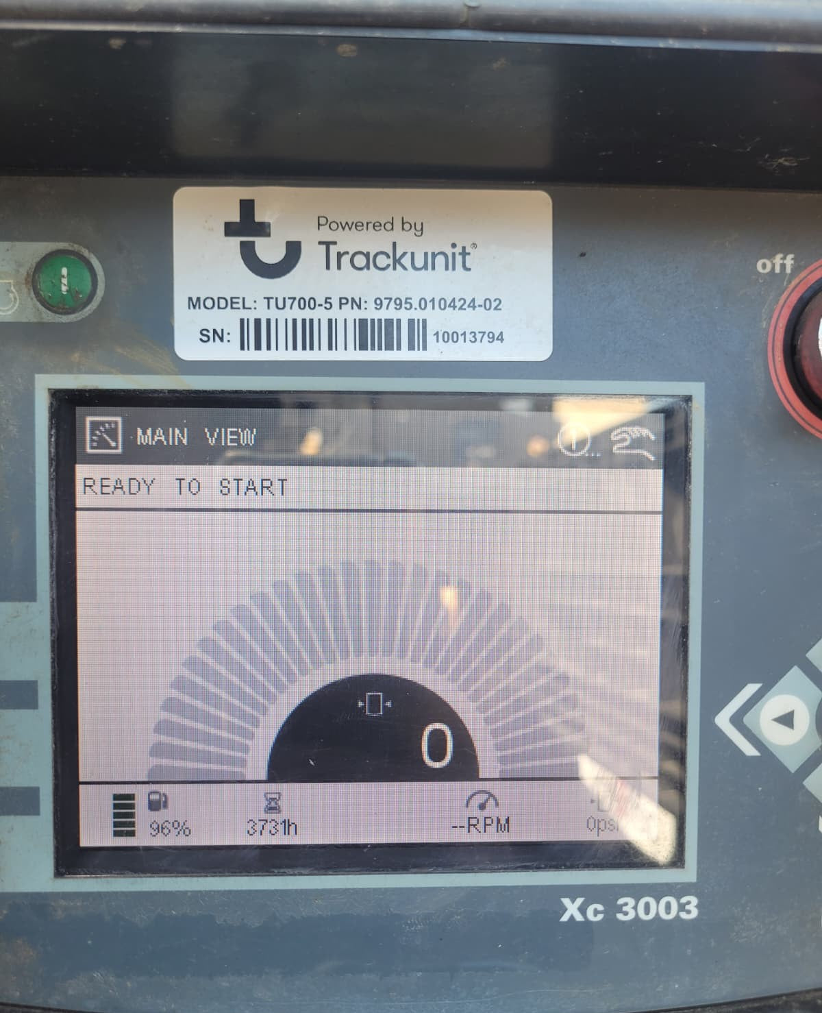 2012 Atlas Copco XRVS1000CD6 Air Compressor