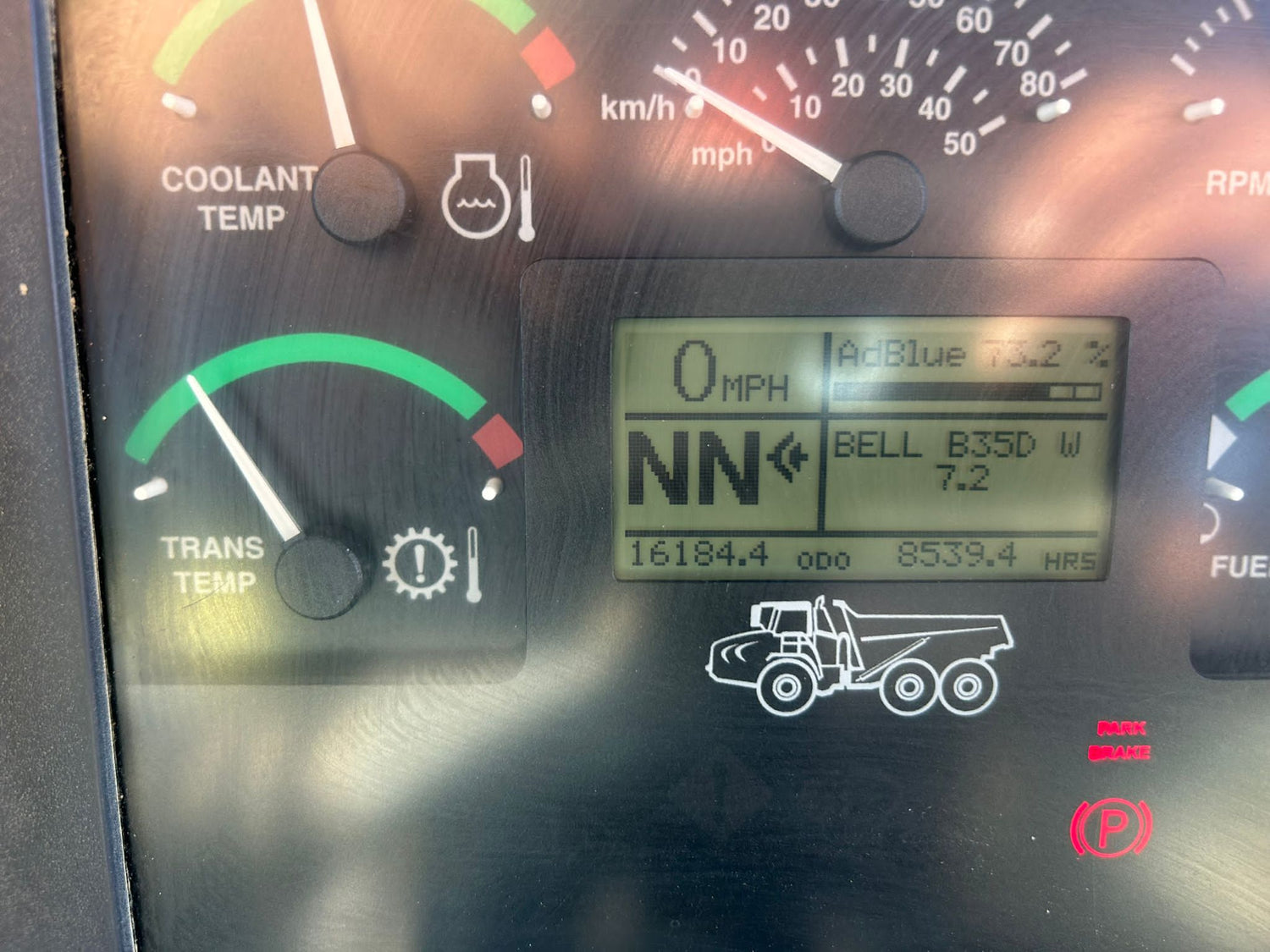 2013 Bell ADT B35D Articulated Dump Truck