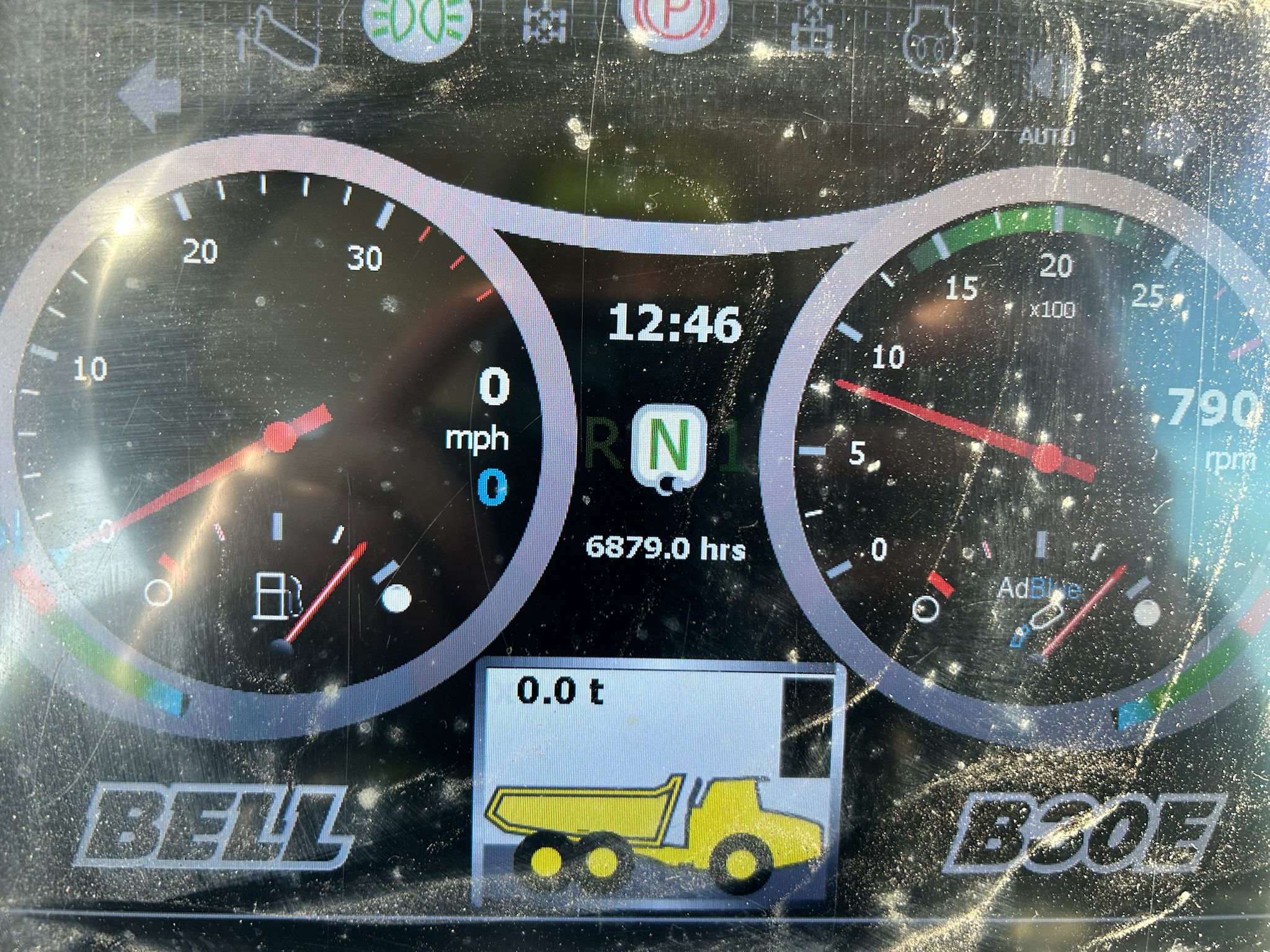 2015 Bell B30E Articulated Haul Truck