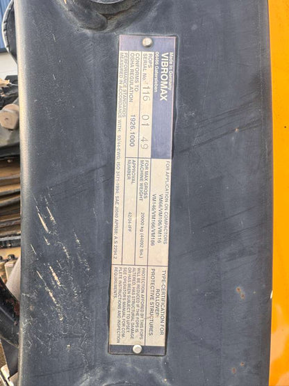 2008 JCB  Vibromax VM132D Smooth Drum Compactor