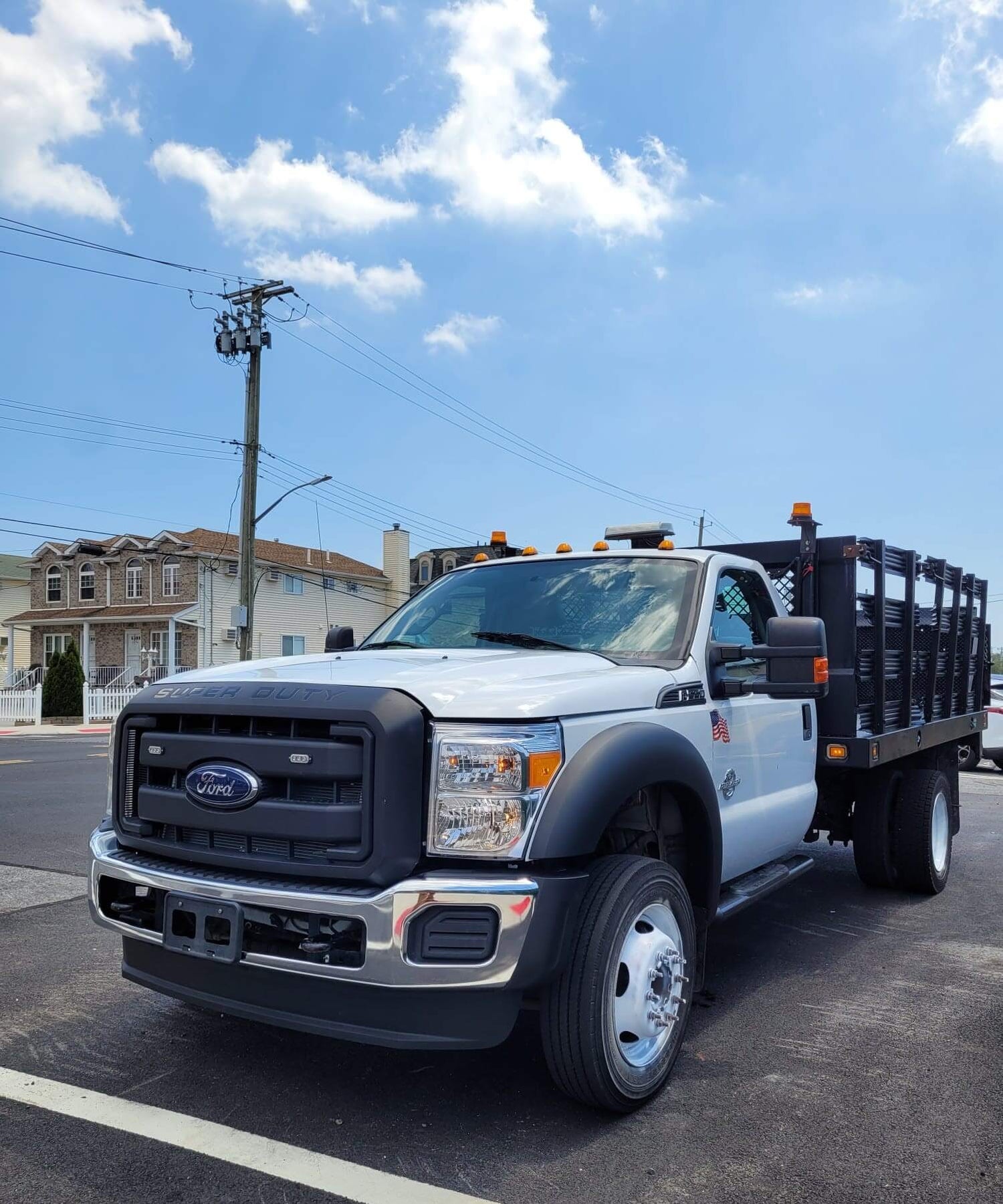 2013 Ford F550 Utility Bed Truck with Lift Gate