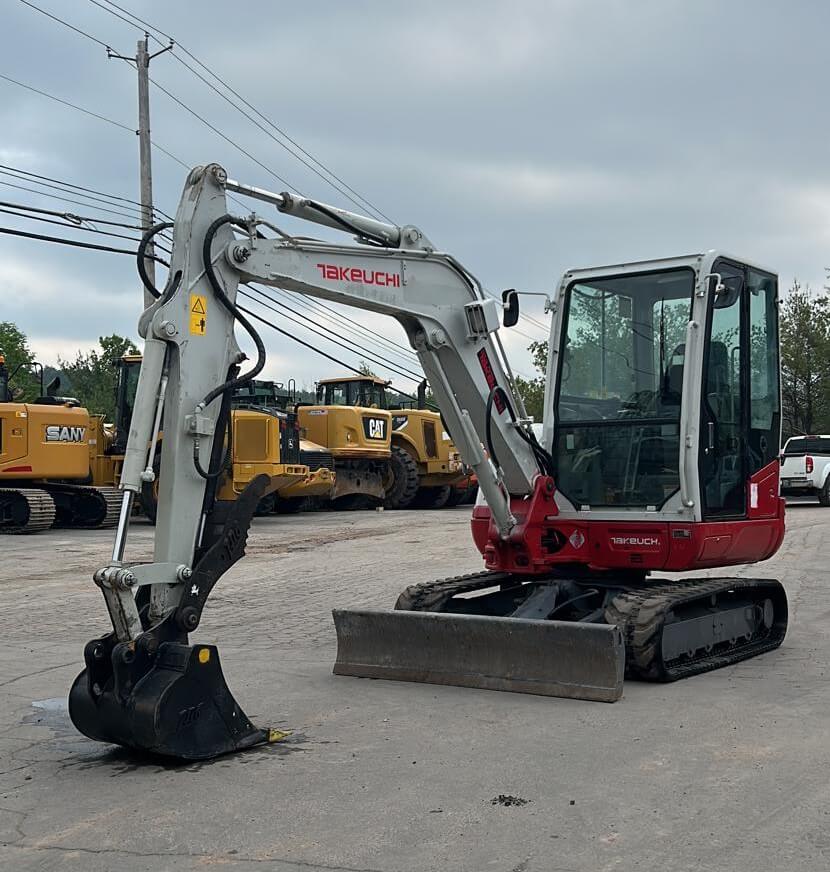 2018 Takeuchi TB240 Mini Excavator-Hours: 1,926