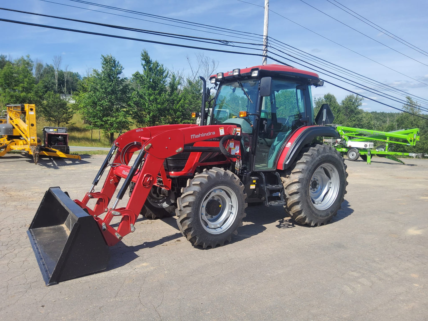 2023 Mahindra 6075 Cab Tractor W/Loader- Like New