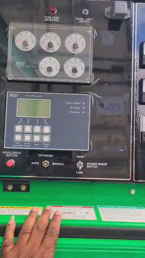 2016 MQ Whisperwatt DCA70SSIU4F Towable Generator-70kva