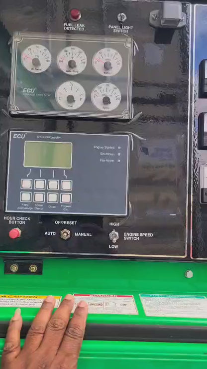 2016 MQ Whisperwatt DCA70SSIU4F Towable Generator-70kva